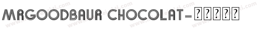 MrGoodbaur Chocolat字体转换